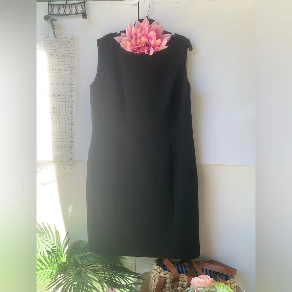 5 ⭐️TAHARI x Larry Levin 🔝 Style& Quality, Empire Waist princess seams - Picture 2 of 16